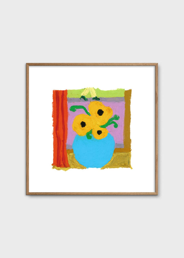 Vase in the Window by Nina Flagstad Kvorning