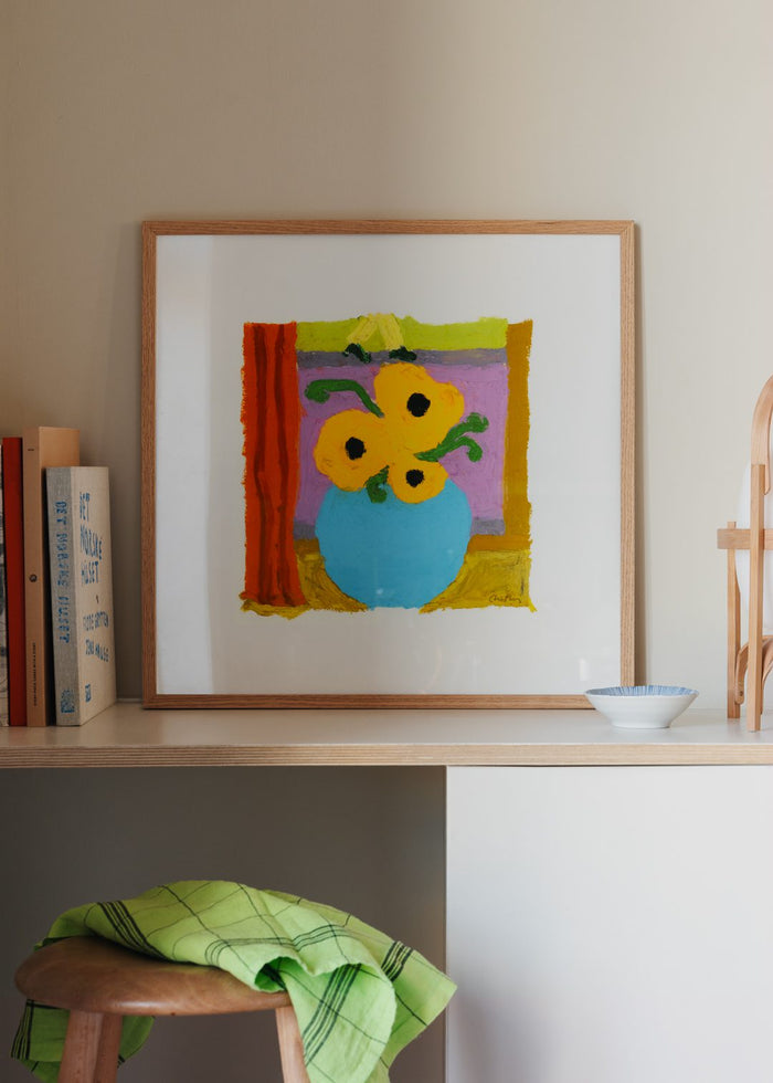 Vase in the Window by Nina Flagstad Kvorning