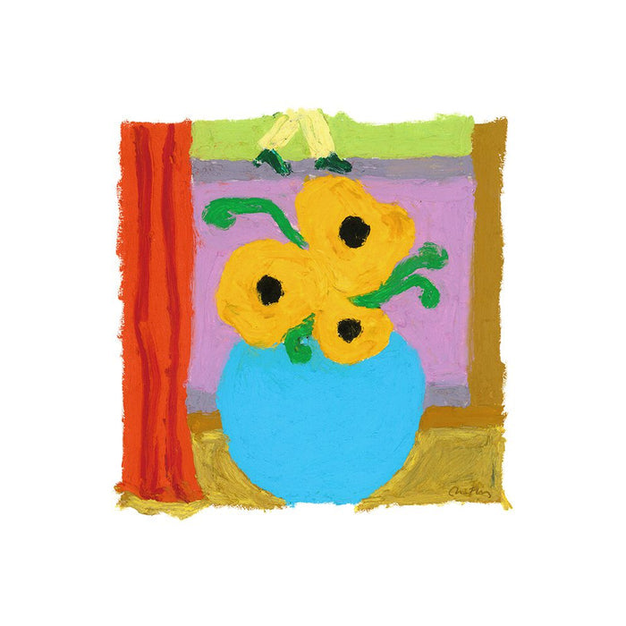 Vase in the Window by Nina Flagstad Kvorning