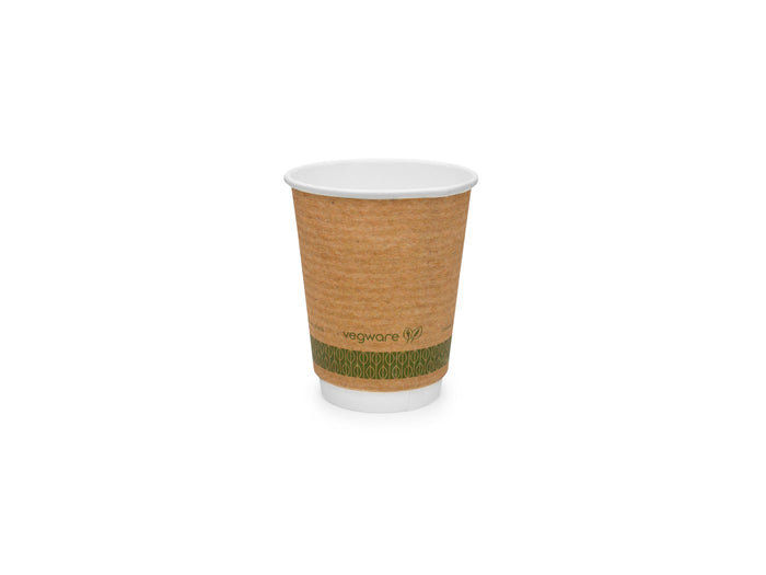 Vegware 8oz double wall cup, 79-Series | 79V-Series | 500/cs