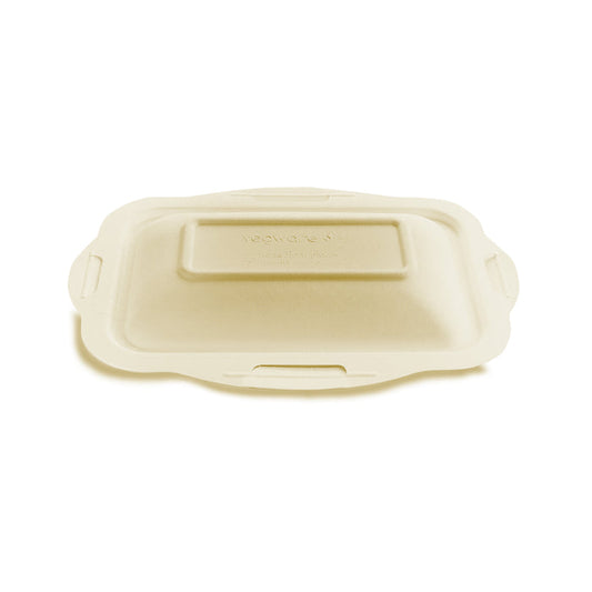 Vegware Nourish Gourmet Lid (V3), Natural Molded Fiber | f3-Series | 600/cs