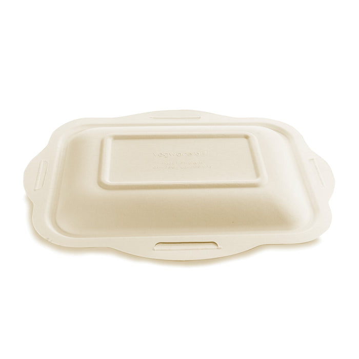 Vegware Nourish Gourmet Lid (V5), Natural Molded Fiber | f5-Series | 600/cs