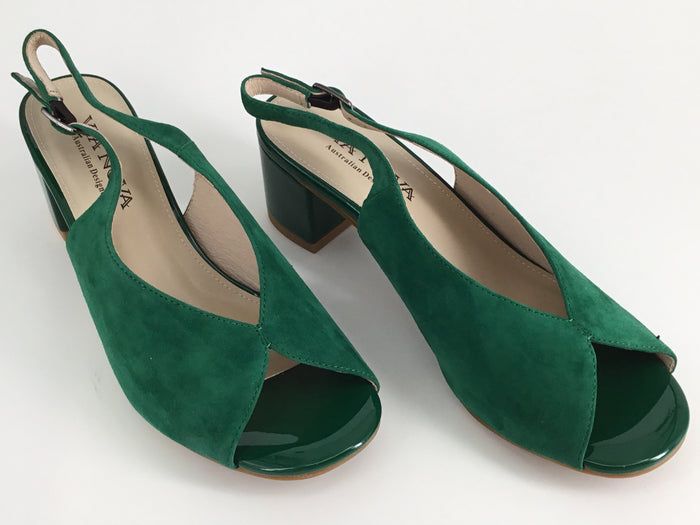 36 / Green Suede