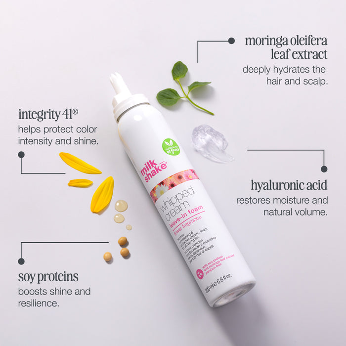 milk-shake-whipped-cream-flower-ingredients