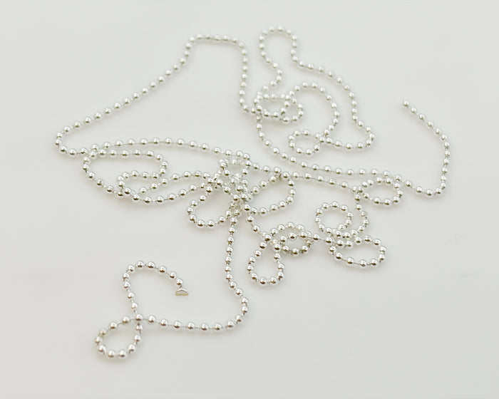 White Gold Caviar Chain | Lula Beauty