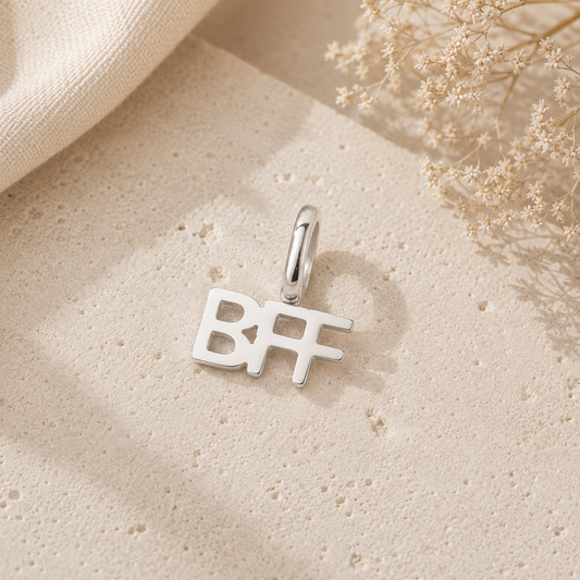 WOLFF JEWELRY - BFF Charm - sølv