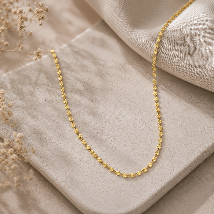 WOLFF JEWELRY - Sunny - halskæde - guld