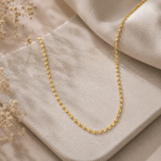 WOLFF JEWELRY - Sunny - halskæde - guld