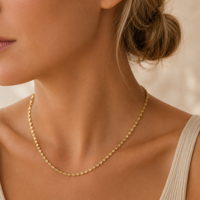 WOLFF JEWELRY - Sunny - halskæde - guld