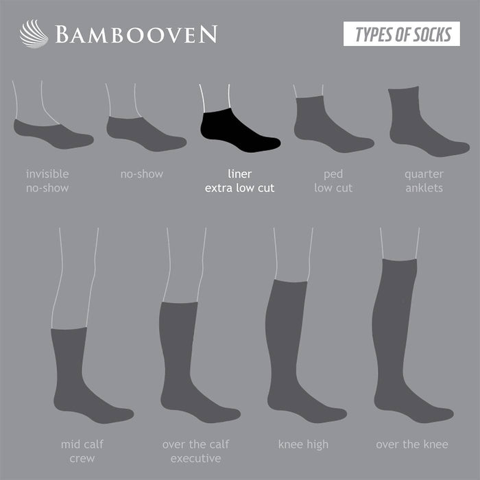Women’s Bamboo Ankle Socks 8-Pack - 629