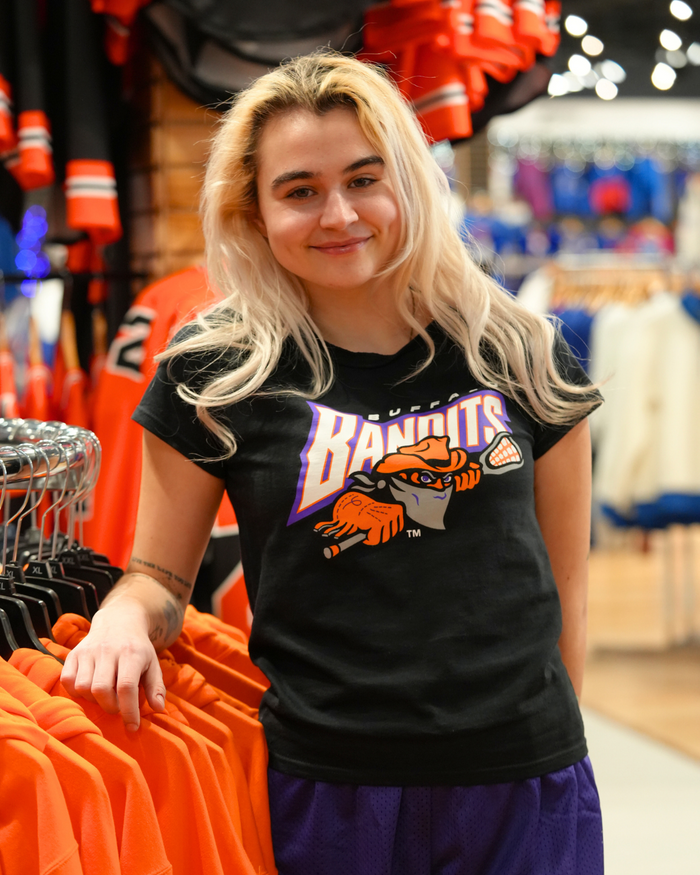 Women's Buffalo Bandits Black T-Shirt