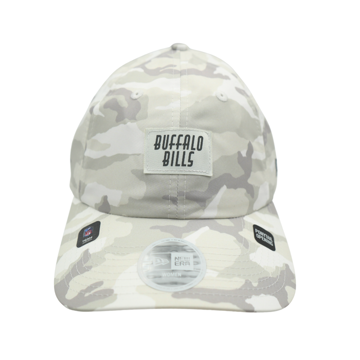 Women's New Era 9FORTY Buffalo Bills Camouflage Ponytail Hat
