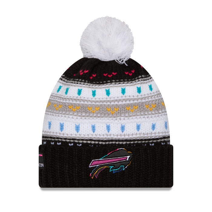 New Era Buffalo Bills 2025 Crucial Catch Pom Knit
