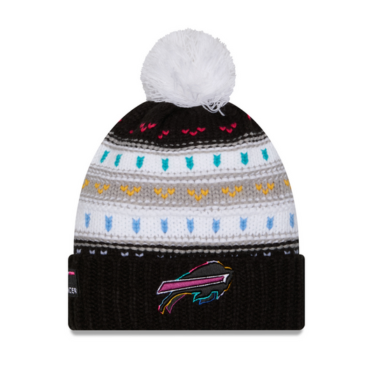 New Era Buffalo Bills 2025 Crucial Catch Pom Knit
