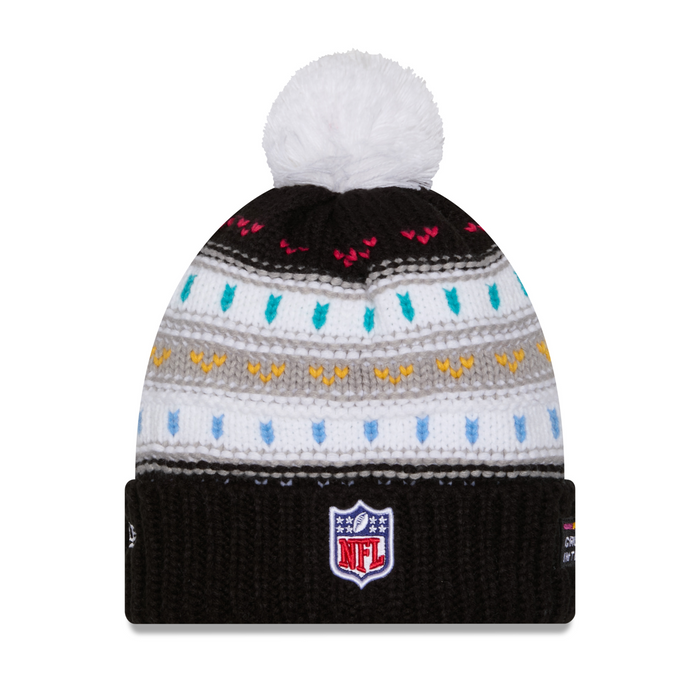 Women's New Era Buffalo Bills 2025 Crucial Catch Pom Knit