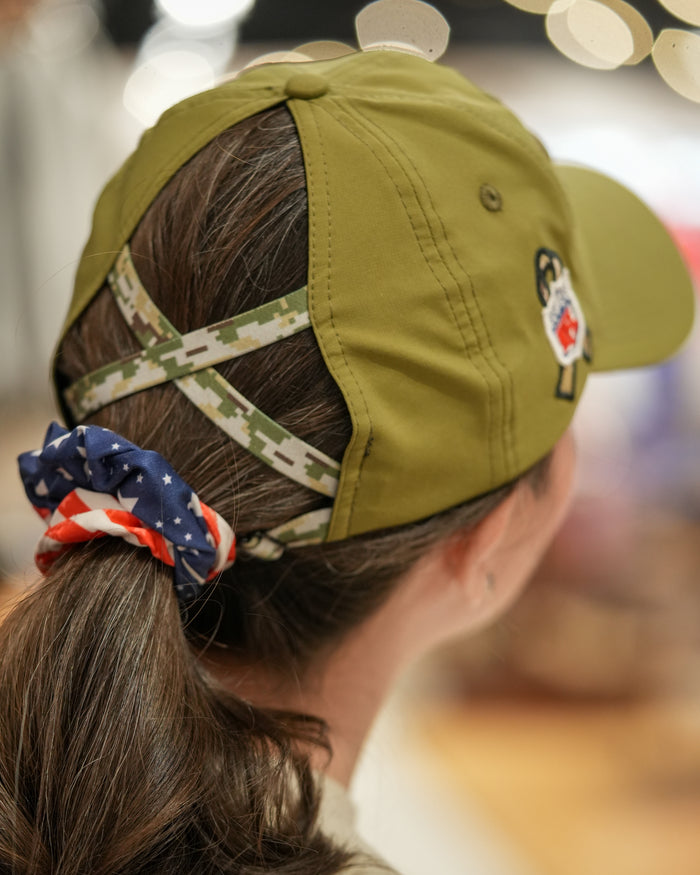 Women's New Era Buffalo Bills 2025 Salute To Service Adjustable Ponytail Hat