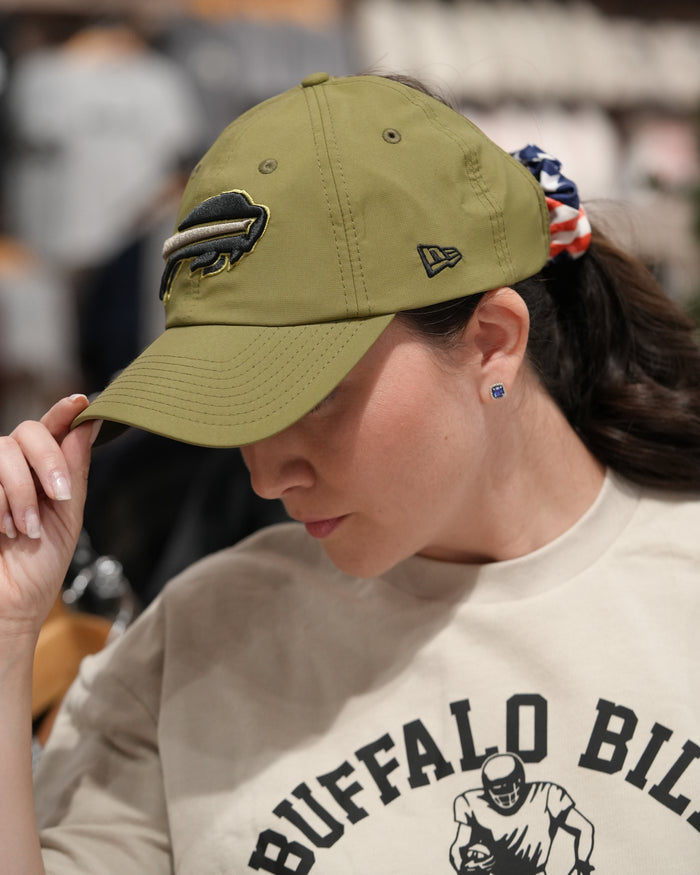 Women's New Era Buffalo Bills 2025 Salute To Service Adjustable Ponytail Hat