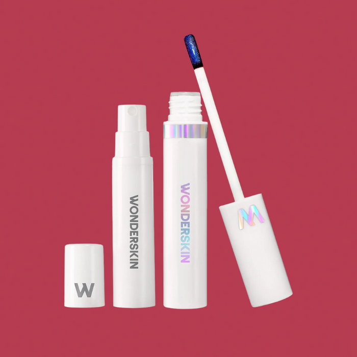 Wonderskin - Wonder Blading All-Day Lip Stain - Charming (Toffee Rose) KIT