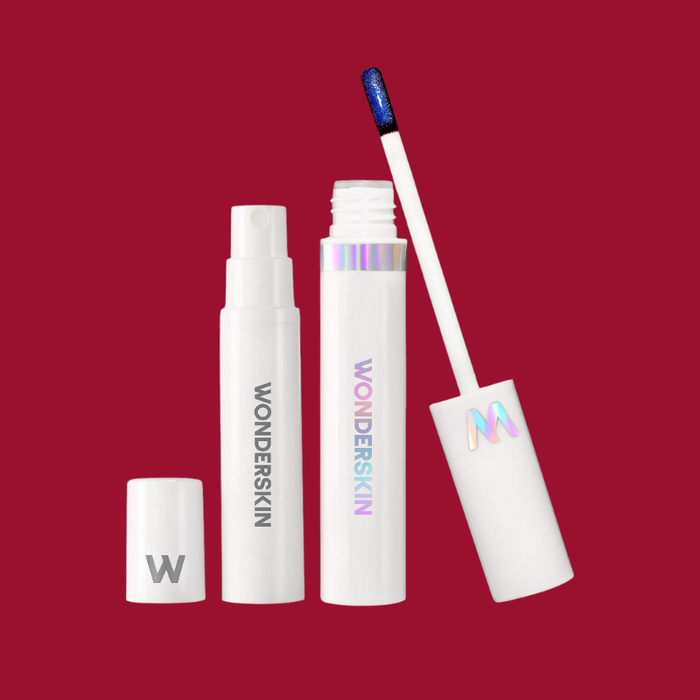 Wonderskin - Wonder Blading All-Day Lip Stain - Divine (Burgundy Red) KIT
