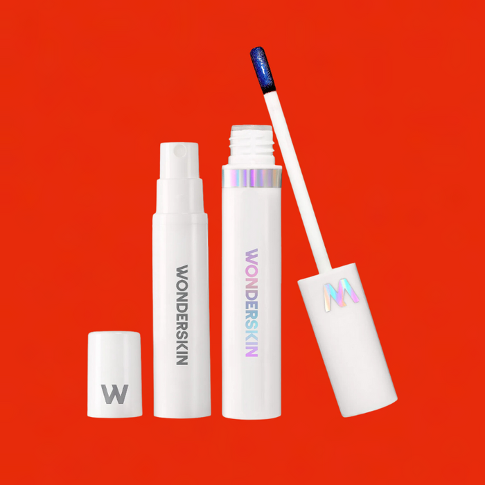 Wonderskin - Wonder Blading All-Day Lip Stain  - Glamorous (Classic Red) KIT