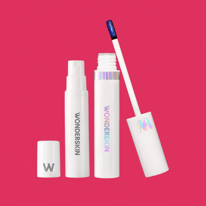 Wonderskin - Wonder Blading All-Day Lip Stain - Sweetheart (Hot Pink) KIT