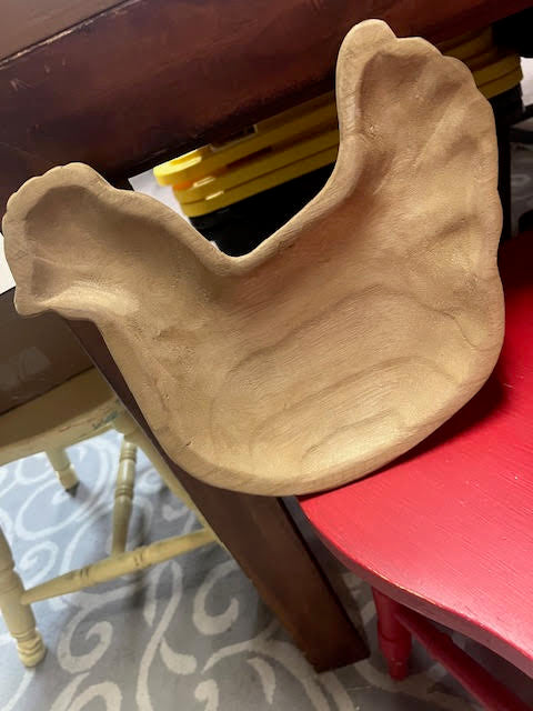 Wood Carve Out of Chicken