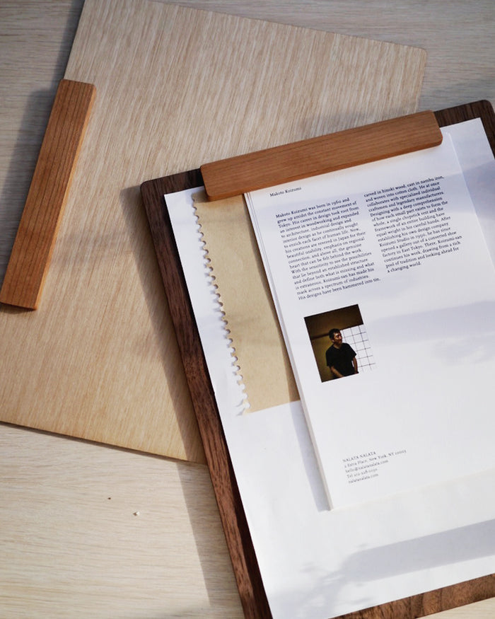 Wood Clipboard - White Cherry