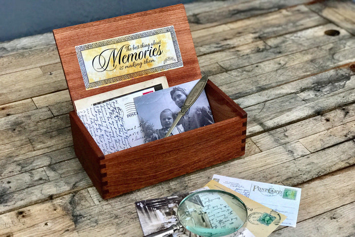 Wood Memory Box