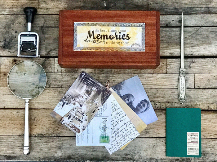 Wood Memory Box