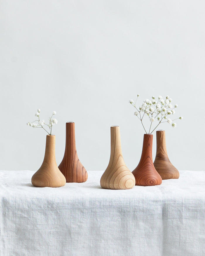 Wood Vase - Chestnut