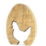 Wooden Egg w/ Hen Puzzle