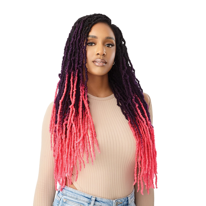 X-Pression Twisted Up Crochet Braids Borabora Locs 24" 3x
