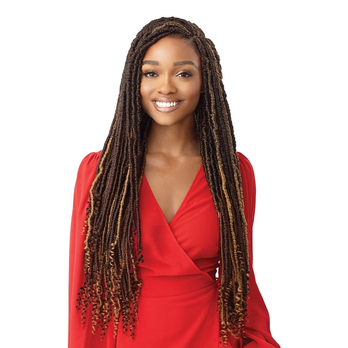 X-Pression Twisted Up Hawaiian Clover Locs 24"