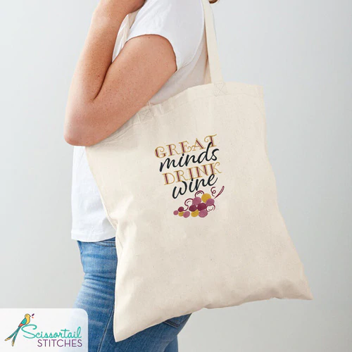 You Had Me At Merlot ScissorTail Stitches #51235