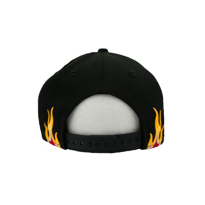 Youth New Era 9FIFTY Buffalo Sabres Alternate Logo Flame Snapback