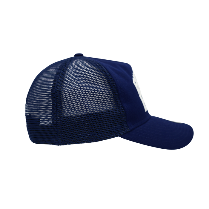 Youth New Era 9FORTY Buffalo Bisons Chalk A-Frame Trucker Hat