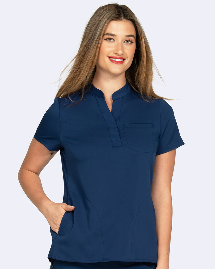 Zoe Alexandra Chelsea Tuck In Scrub Top